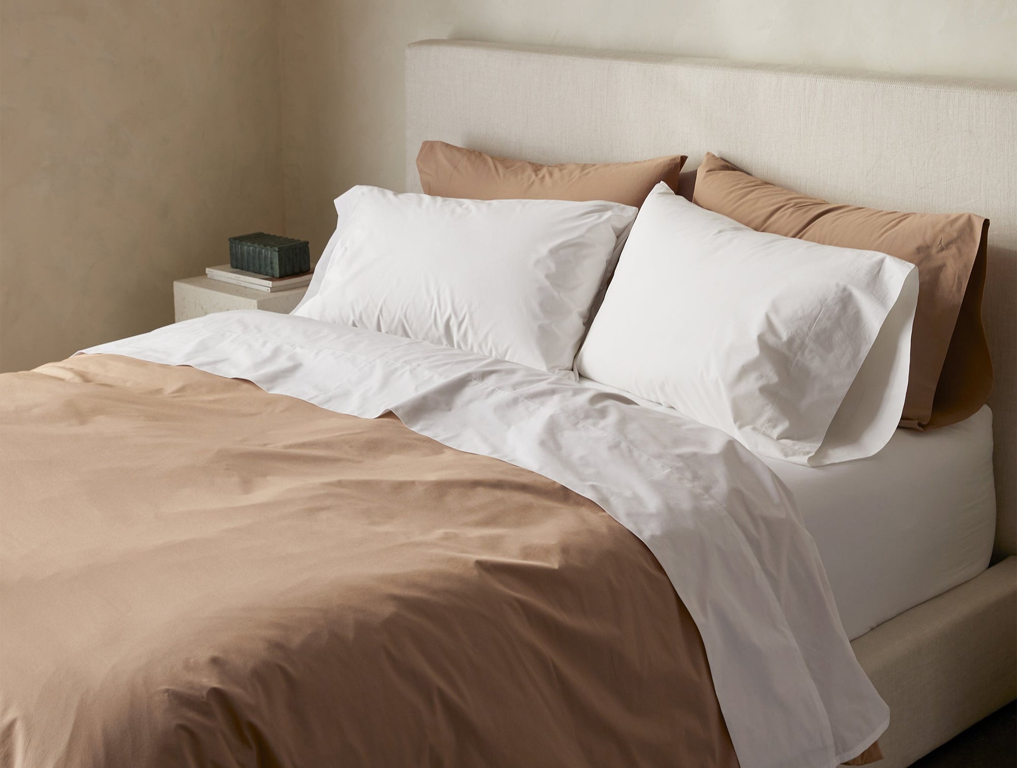 Refined Organic Percale Fitted Sheet - Renewed