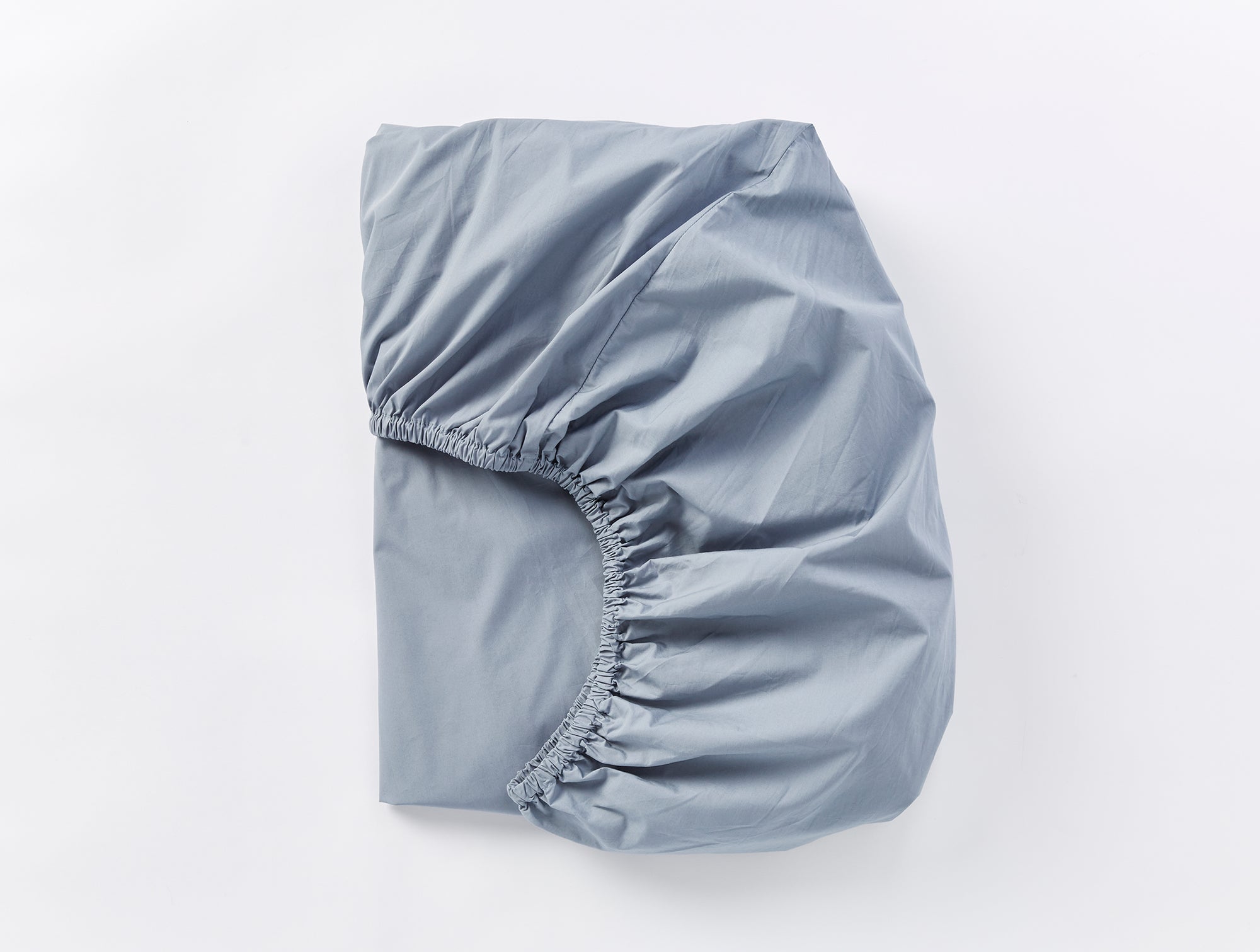 300 TC Organic Percale Fitted Sheets in Twin XL