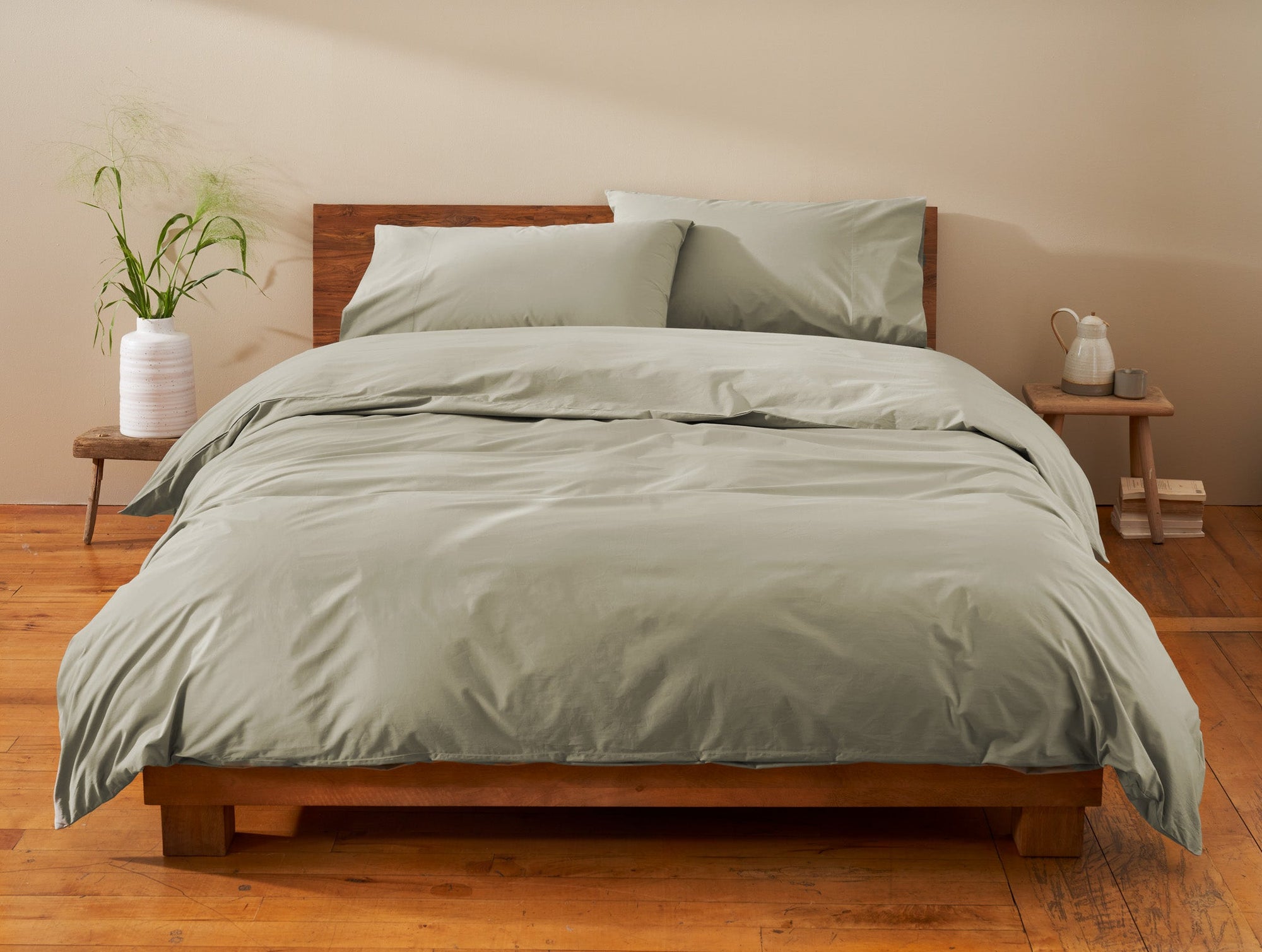 Refined Organic Percale Flat Sheets - Renewed