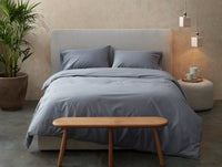 Refined Organic Percale Duvet Cover