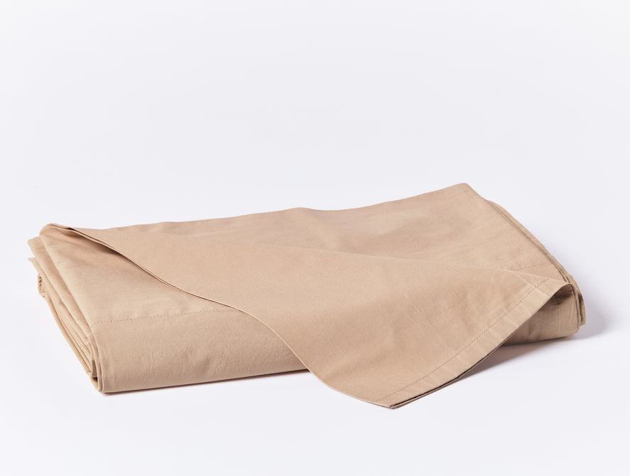 300 Thread Count Organic Percale Sheets | Fawn