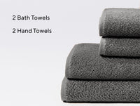 Air Weight® Organic Minimalist Towel Set of 4 