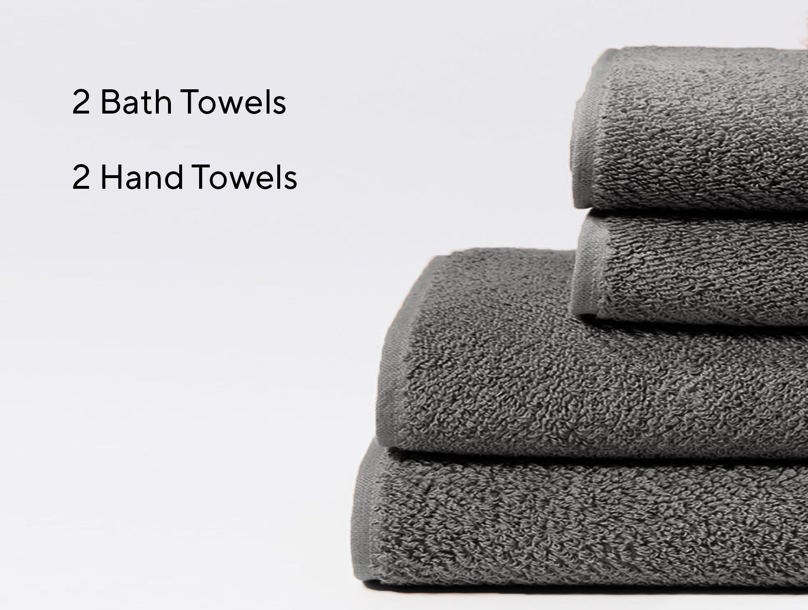 Air Weight® Organic Minimalist Towel Set of 4 