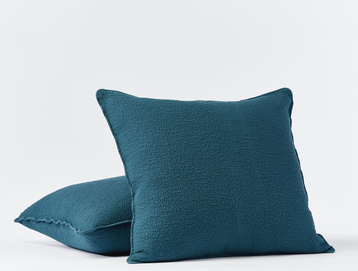 Cascade Organic Matelasse Sham - Renewed
