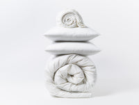Cloud Brushed™ Organic Flannel Minimalist Set in Queen 