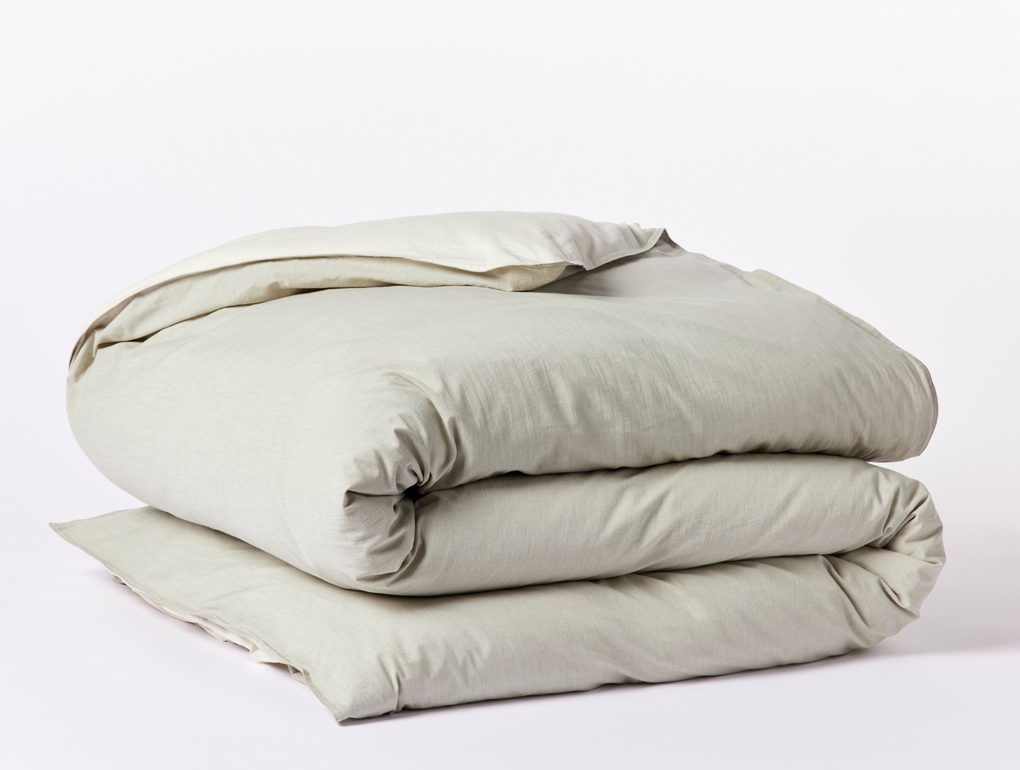 Organic Crinkled Percale™️ Duvet Cover 