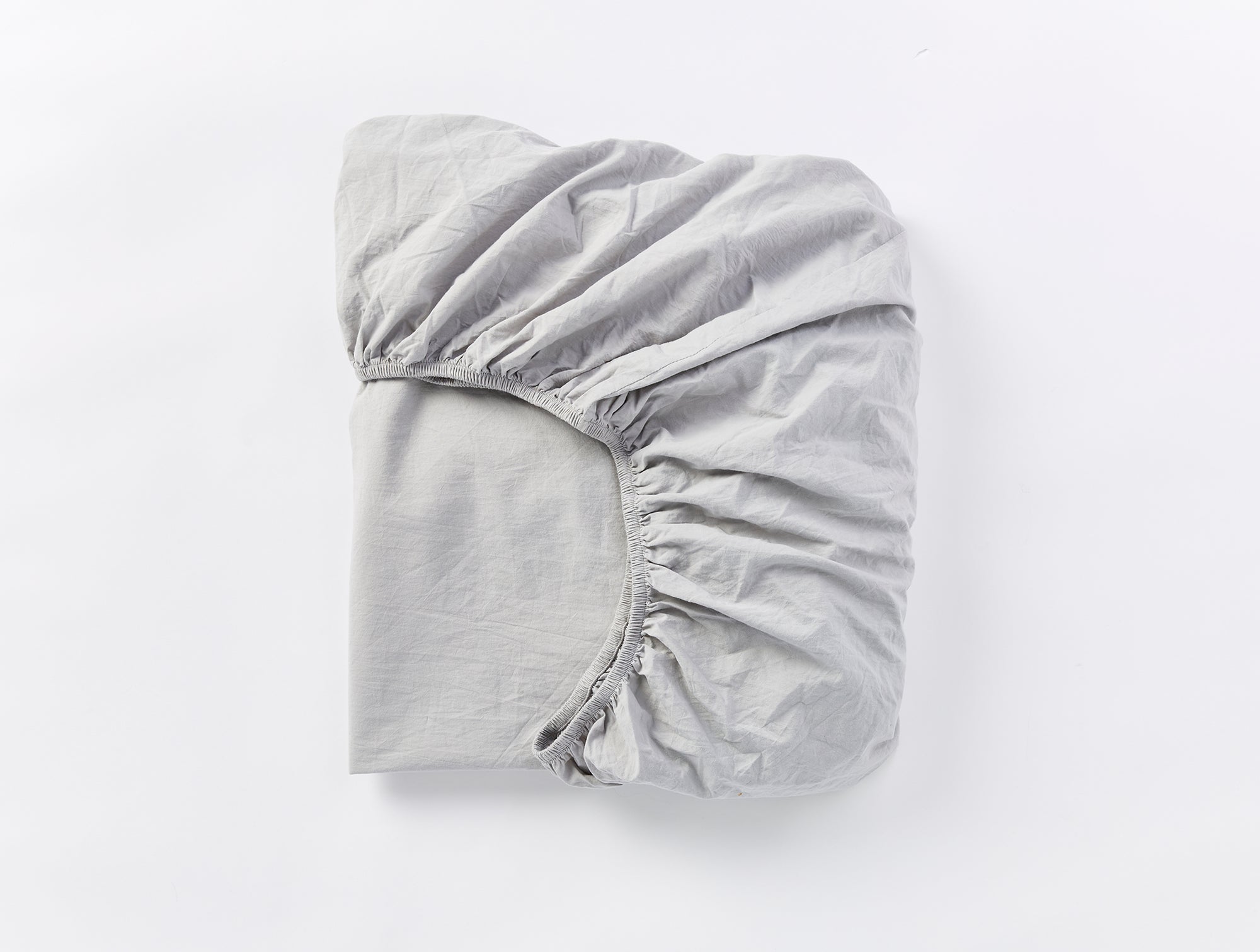 Organic Crinkled Percale™ Fitted Sheet
