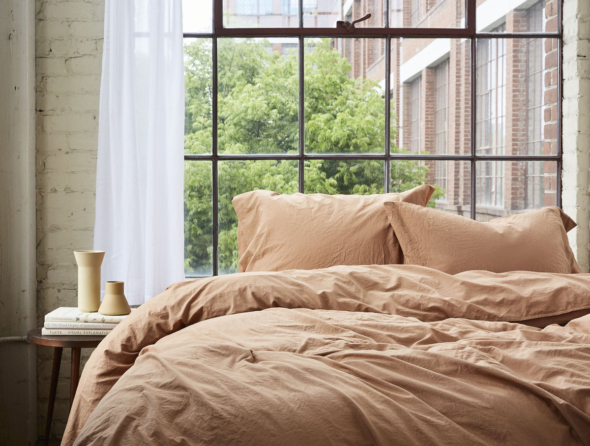 Organic Crinkled Percale™ Pillowcases - Renewed