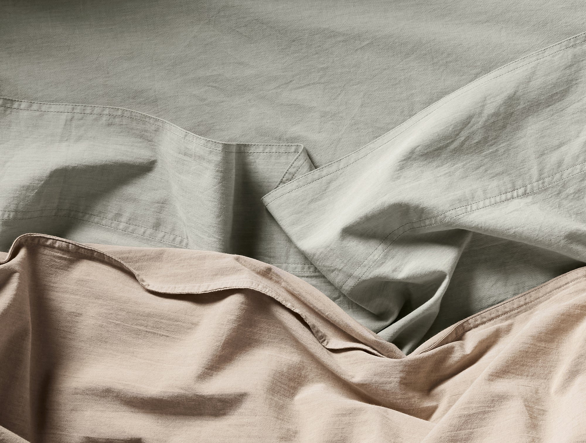 Organic Crinkled Percale™ Sheets 