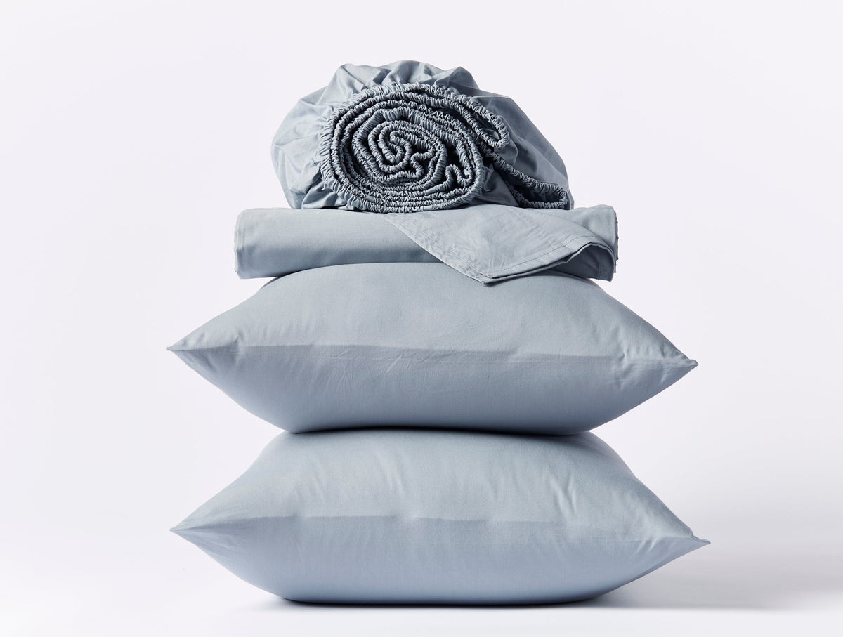 Organic Crinkled Percale™ Sheet Set - Renewed