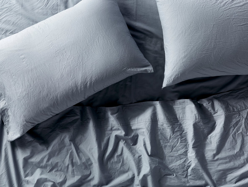 Organic Crinkled Percale™ Minimalist Bed Bundle