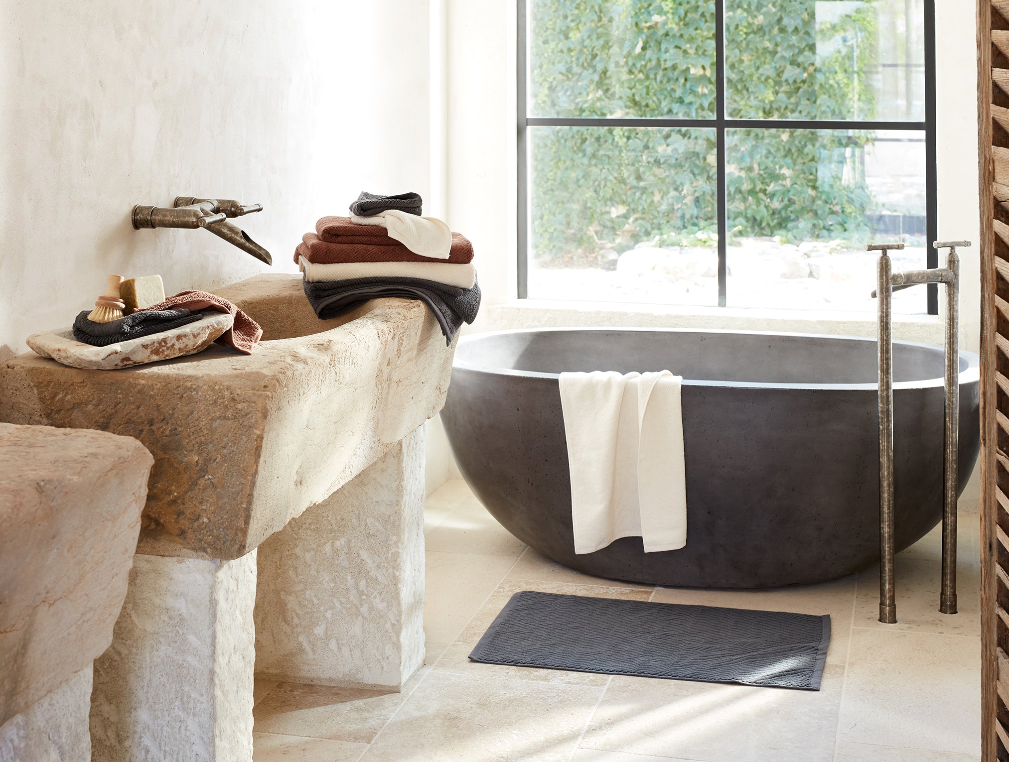 Wash bath mat with towels cheap