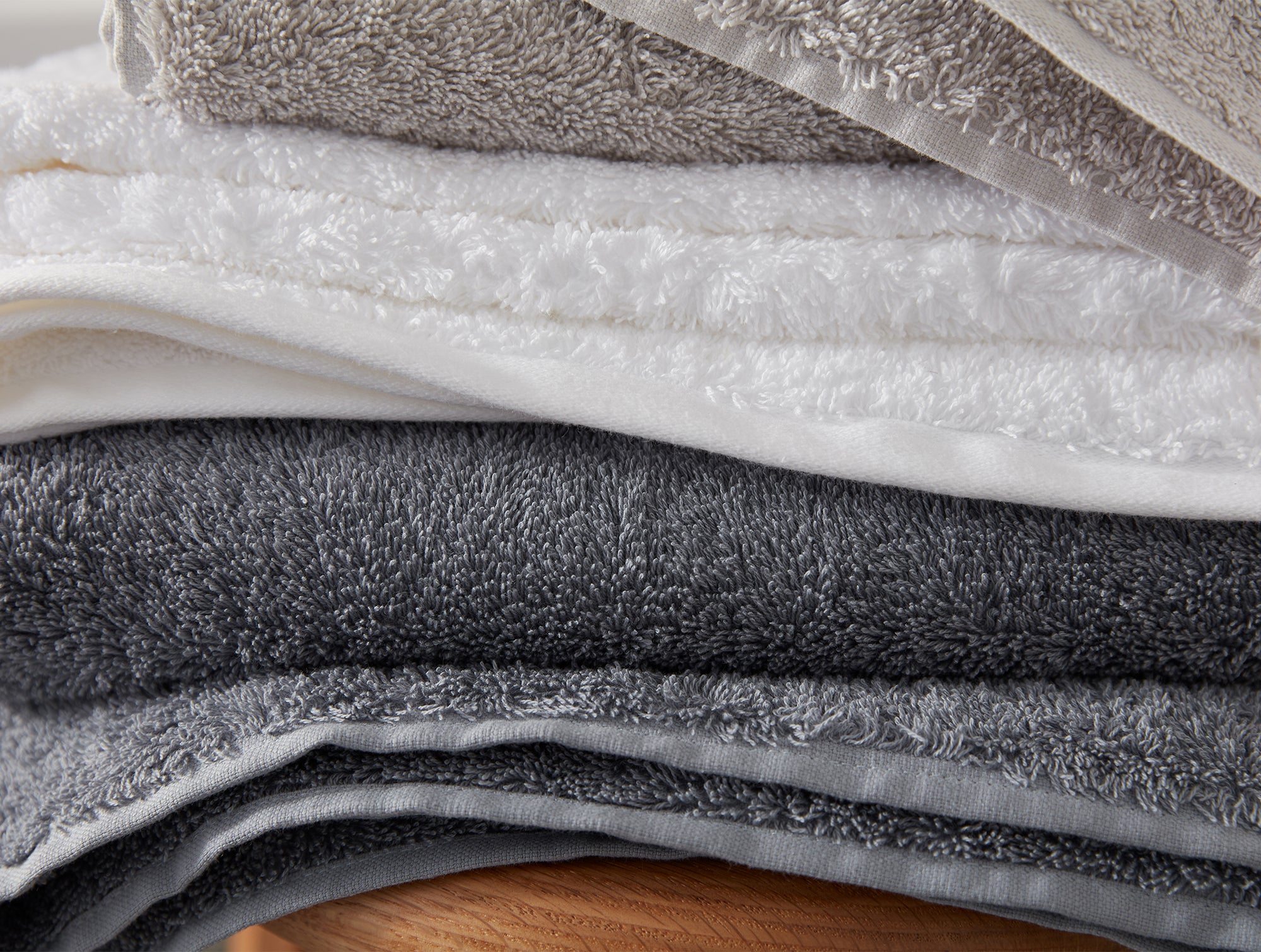 ORGANIC Cotton Kitchen or Hand Towel - Grey Shades