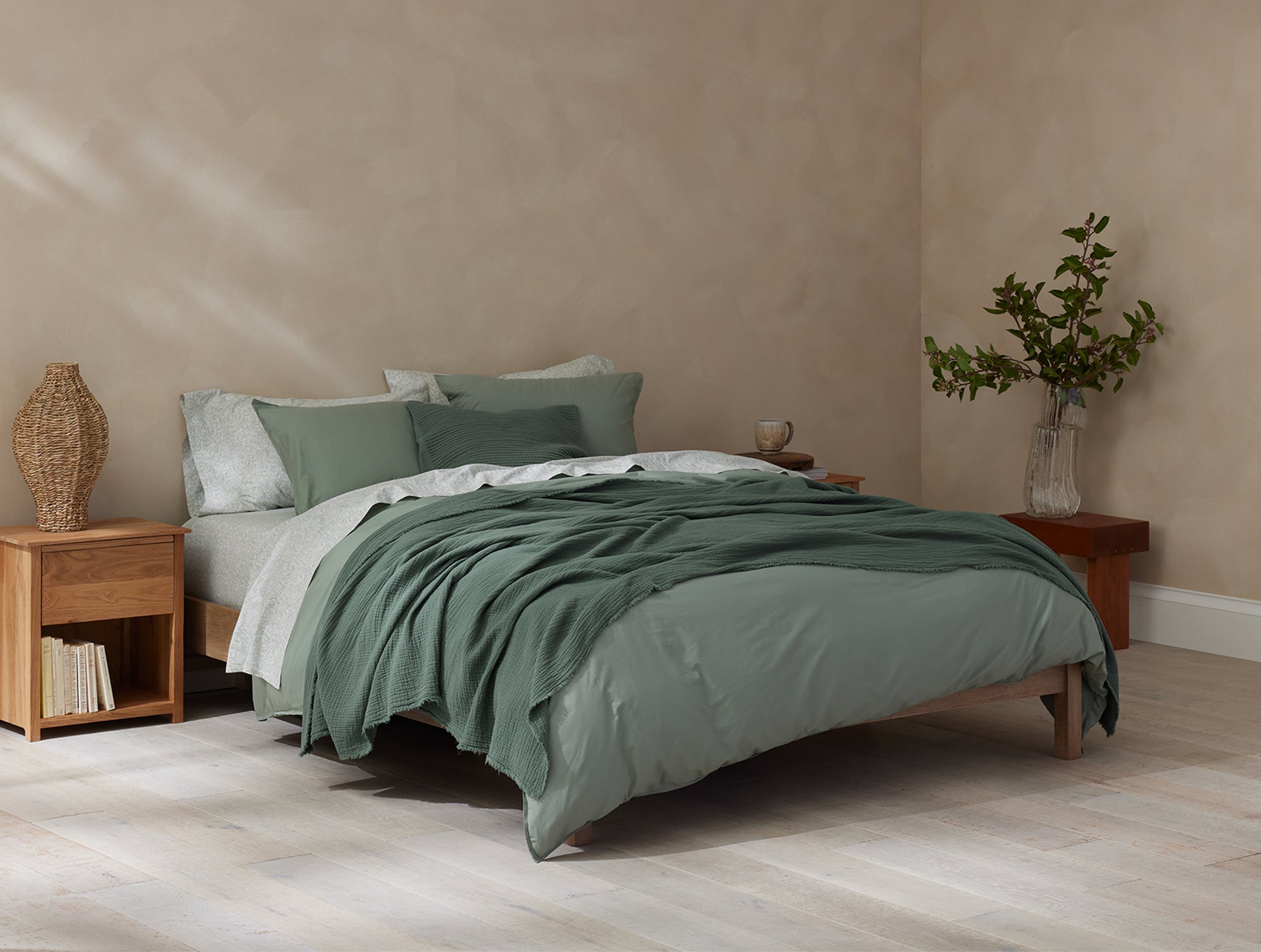 Topanga Organic Matelasse Blanket 
