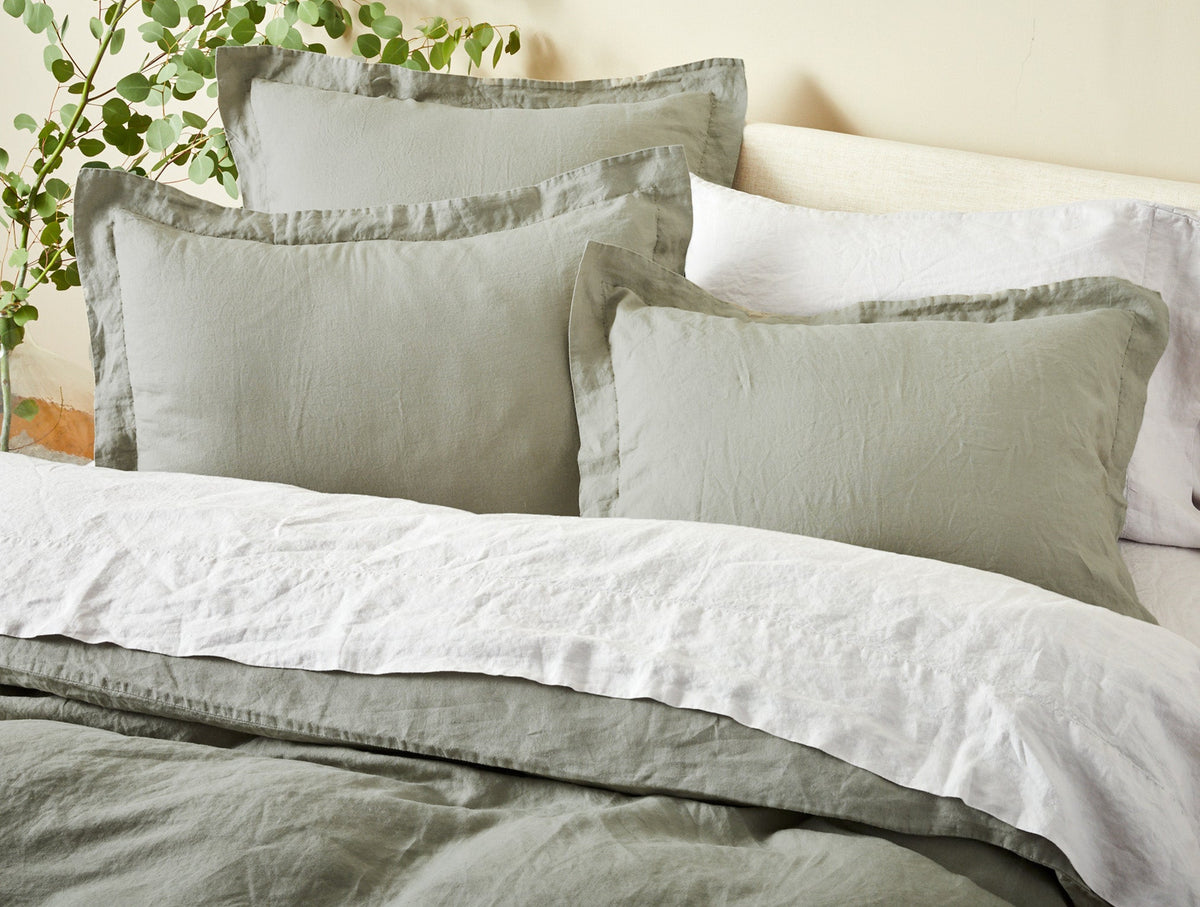 Organic Relaxed Linen Sham - Renewed