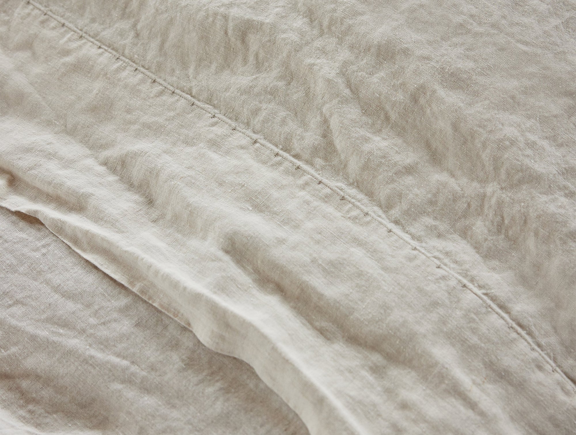 Organic Relaxed Linen Duvet Cover - Renewed