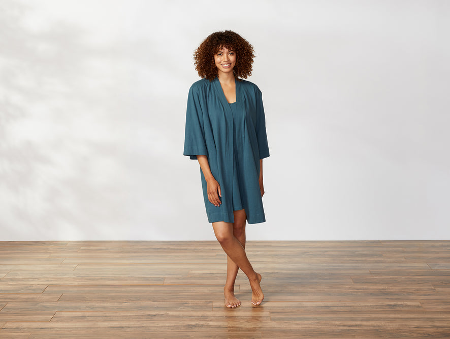 Solstice Robe + Chemise | Aegean