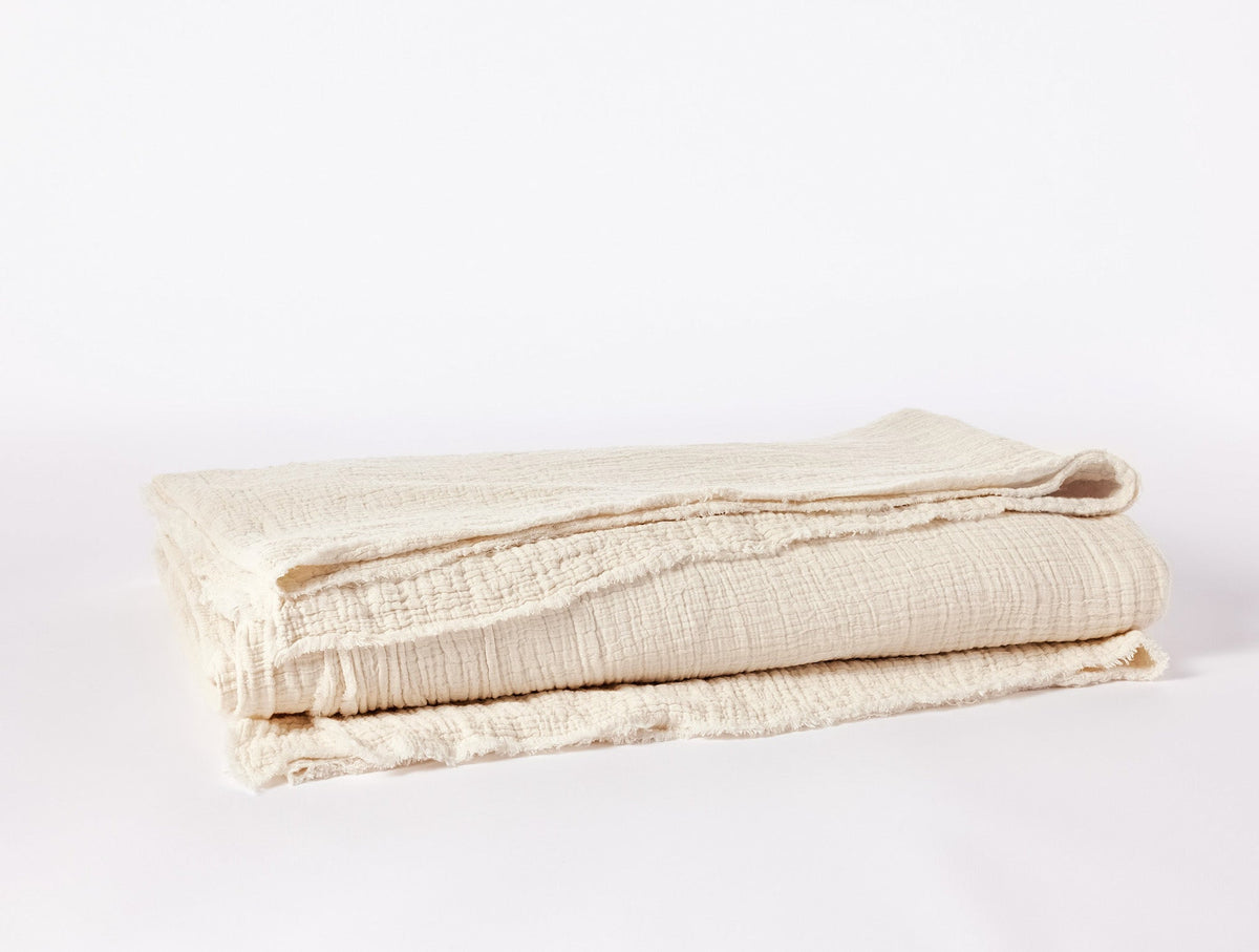 Topanga Organic Matelasse Coverlet - Renewed