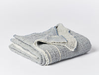 Topanga Organic Matelasse Striped Throw