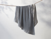 Topanga Organic Matelasse Striped Throw