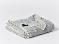 Topanga Organic Matelasse Striped Throw