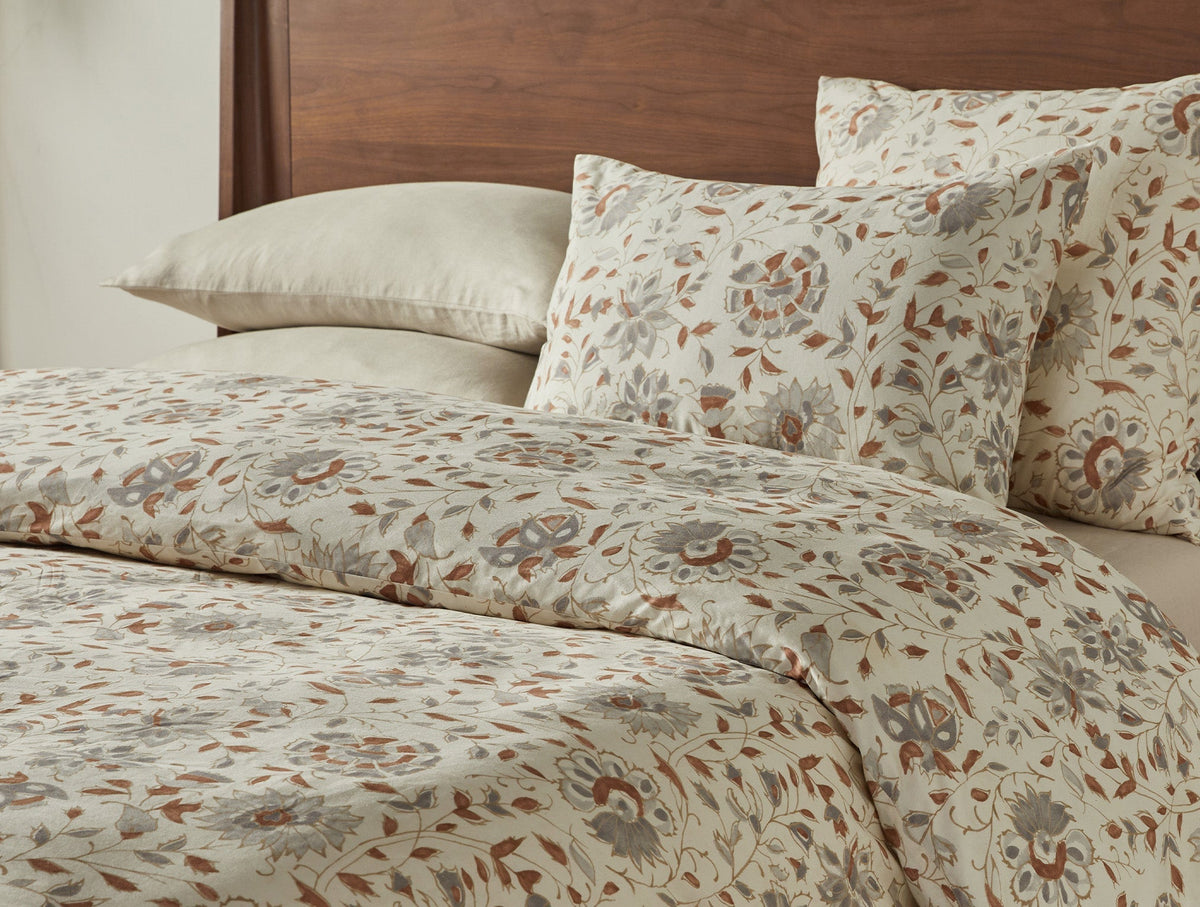 Coyuchi + Rejuvenation Flora Organic Print Sham - Renewed