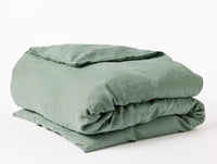 Organic Relaxed Linen Duvet Cover - Renewed