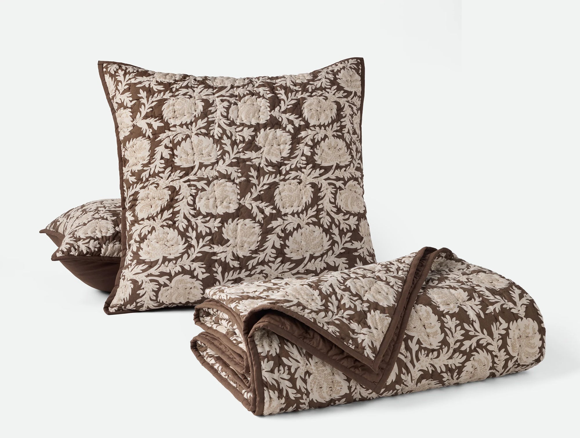 Robles Handstitched Organic Quilt Set