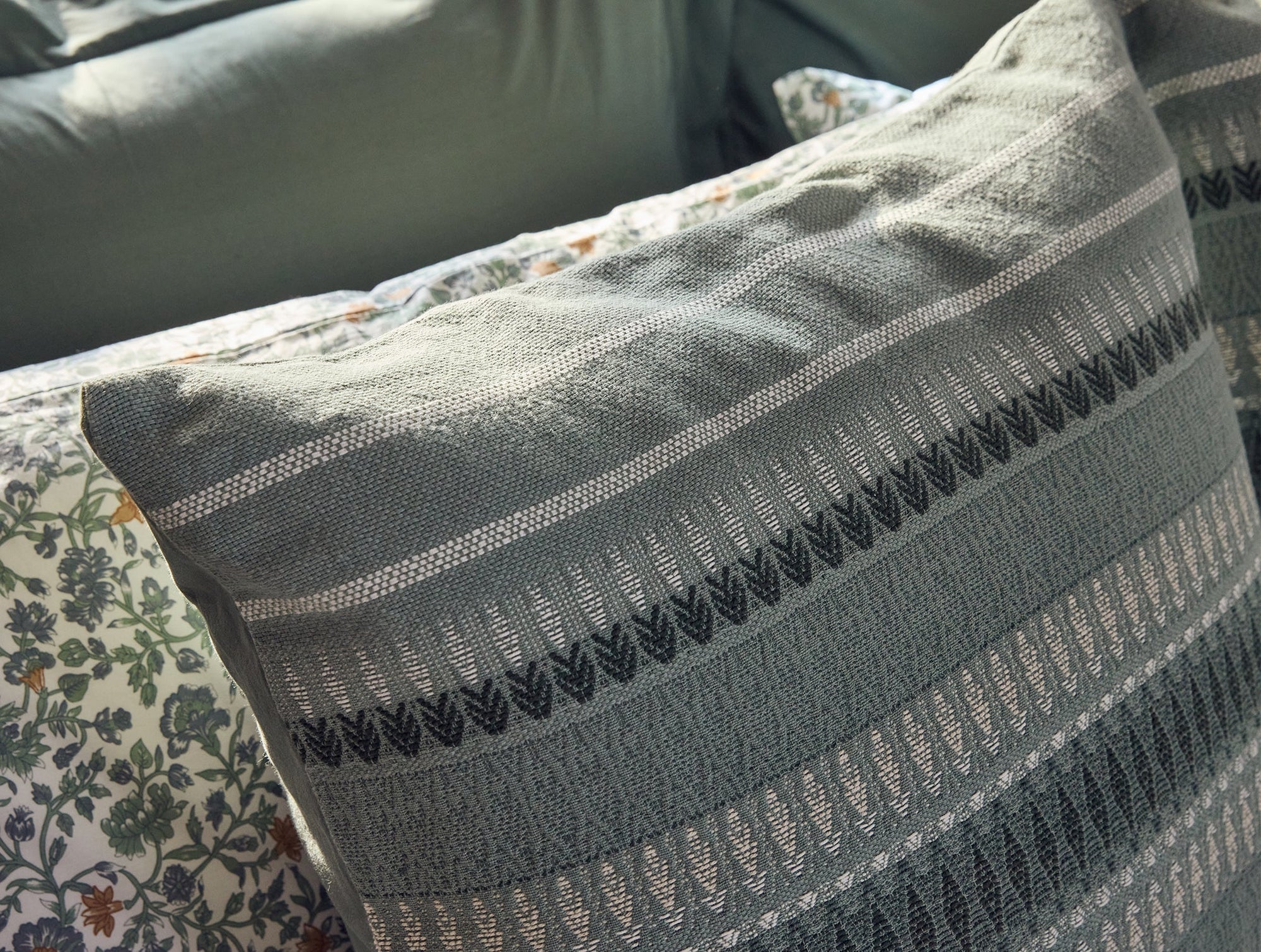 Lost Coast Decorative Organic Pillow Cover + Pillow Insert Set