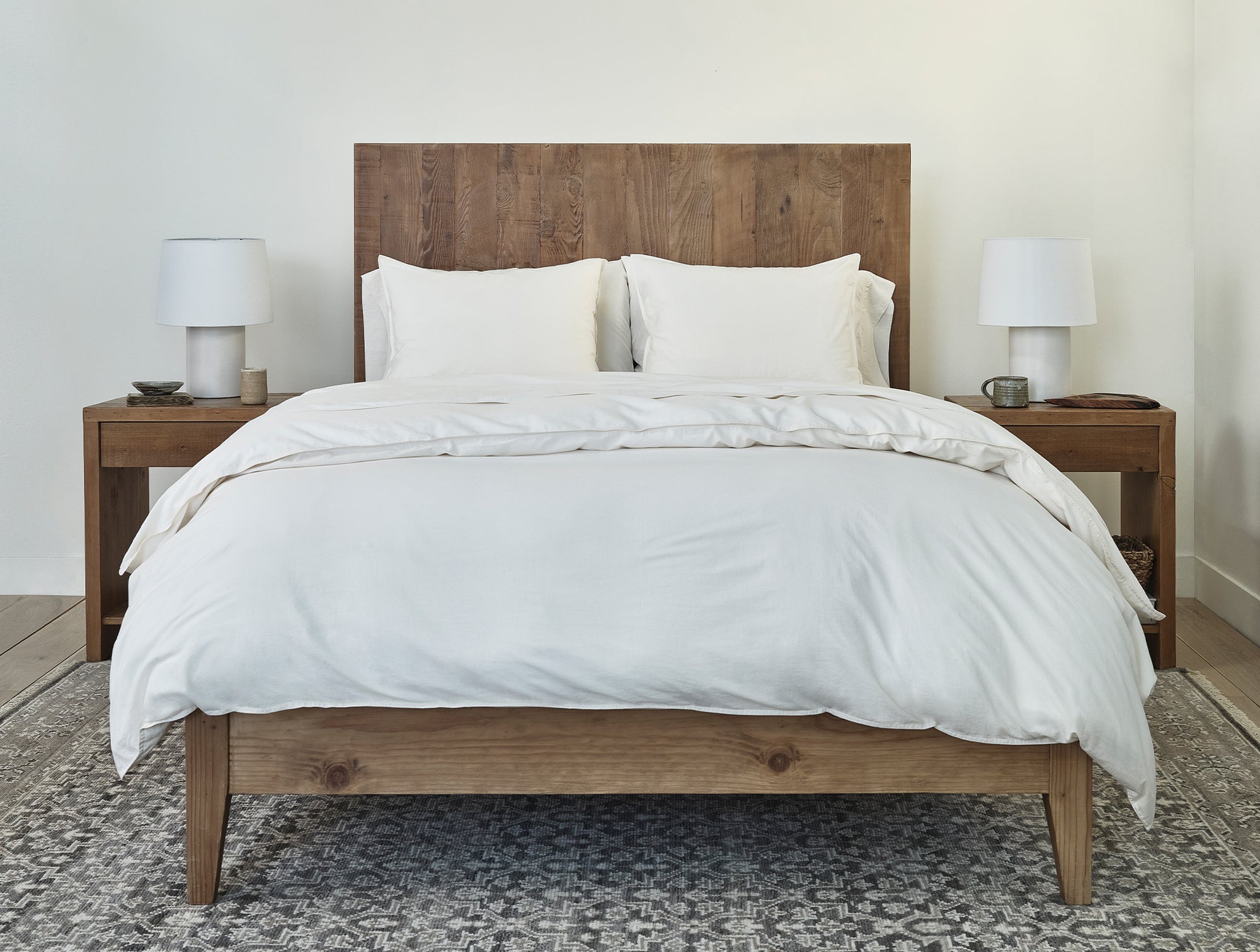 Organic Crinkled Percale™️ Duvet Cover 
