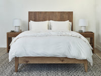 Organic Crinkled Percale™ Duvet Cover - Renewed