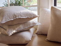 Organic Relaxed Linen Decorative Pillow Cover - Renewed