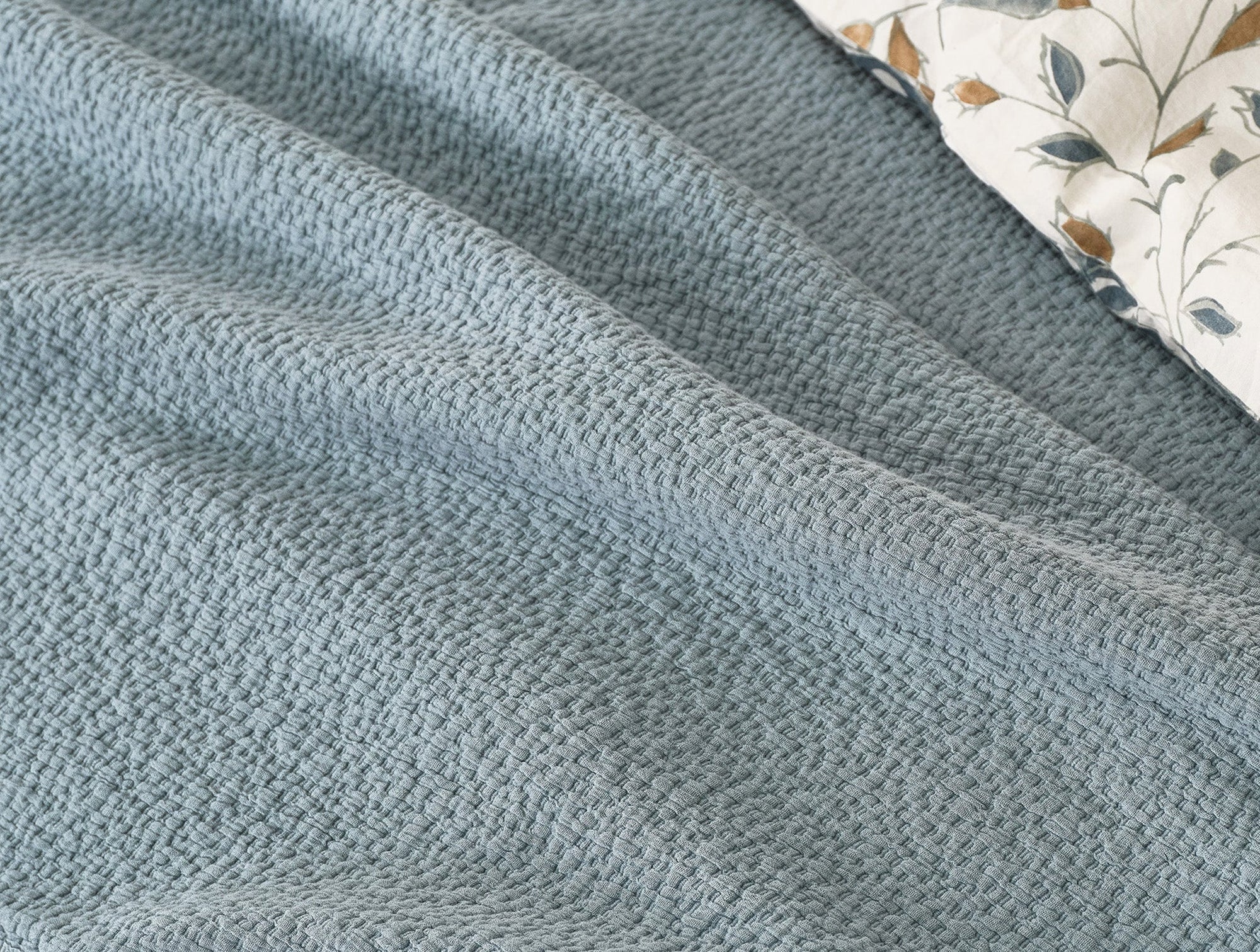 Cascade Organic Matelasse Sham - Renewed