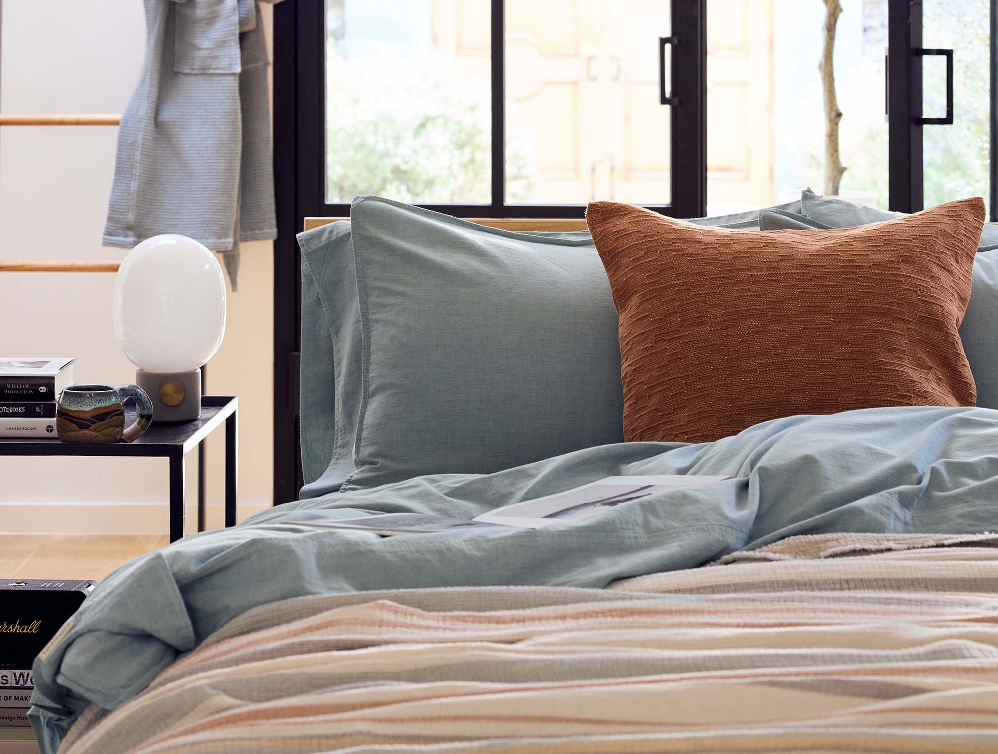 Organic Crinkled Percale™ Pillowcases - Coyuchi 