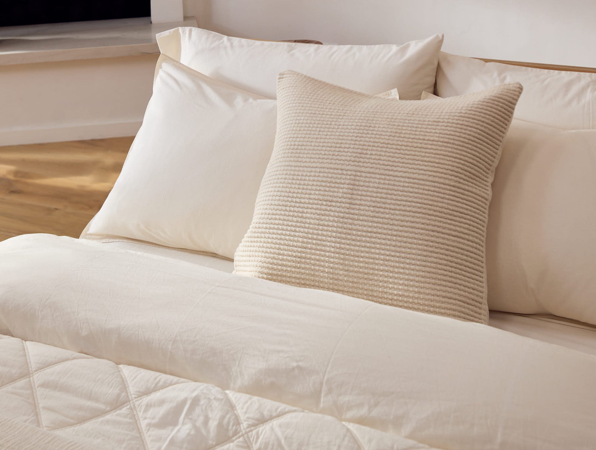 Organic Crinkled Percale™ Duvet Cover - Renewed