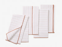 Organic Print Percale Napkins, Set of 4