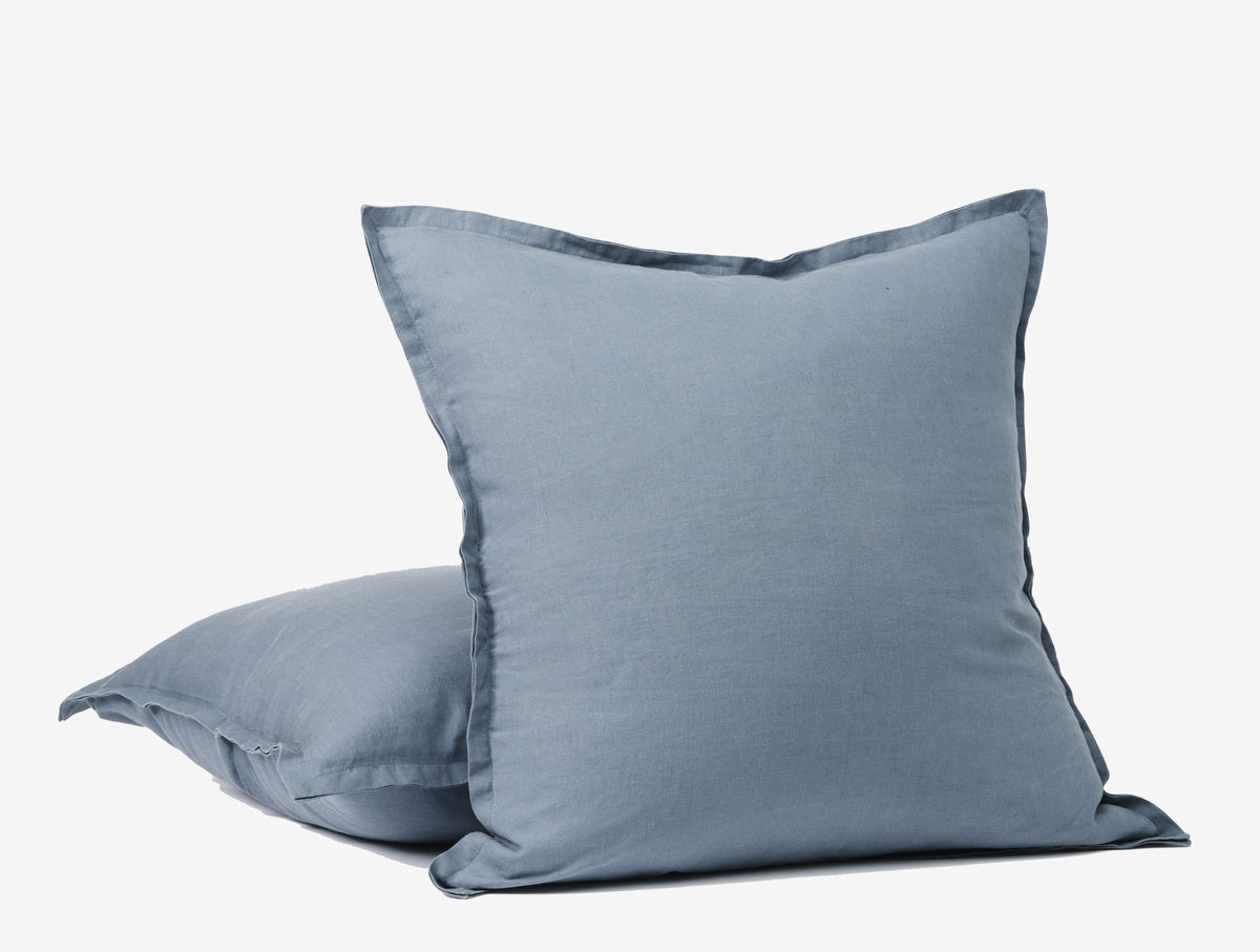 Organic Relaxed Linen Decorative Pillow Cover - Renewed