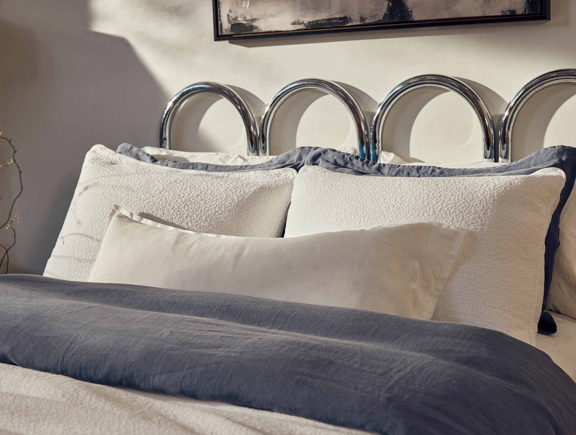 Cascade Organic Matelasse Sham 