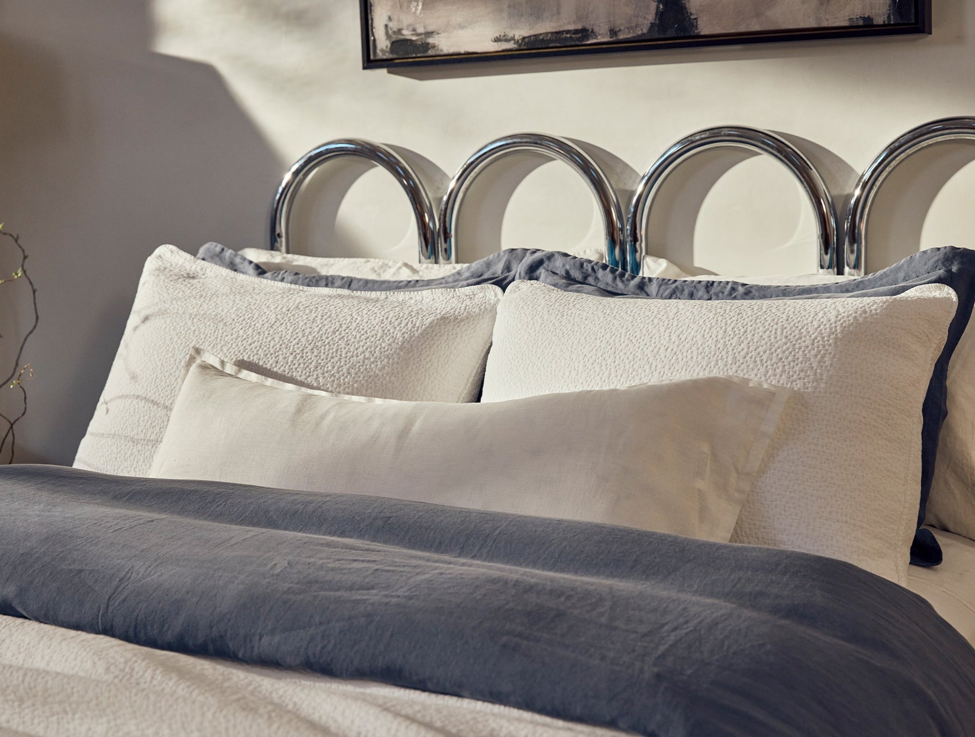 Cascade Organic Matelasse Sham 