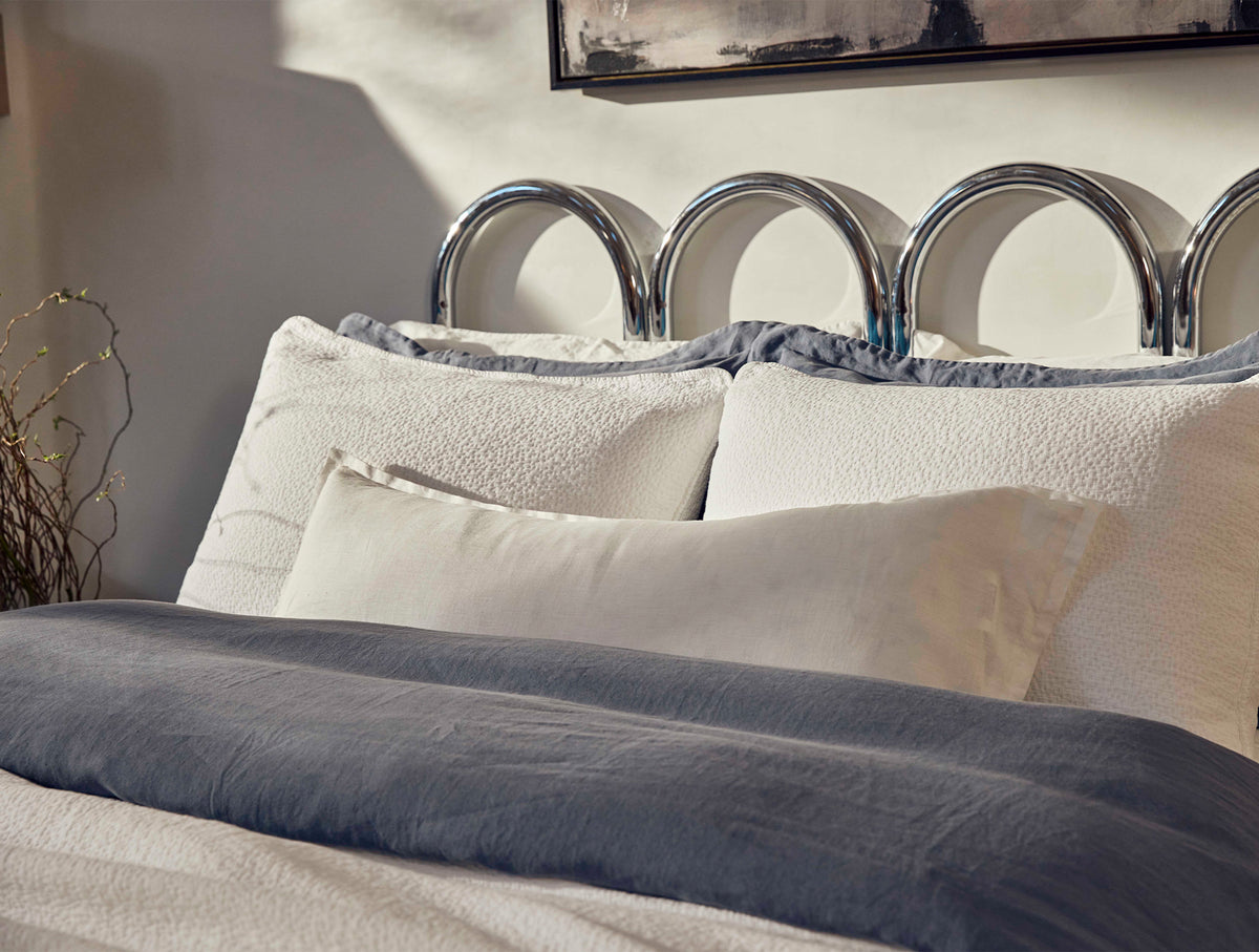 Organic Relaxed Linen Duvet Cover - Renewed