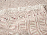 Canyon Organic Throw + Decorative Pillow Cover Set
