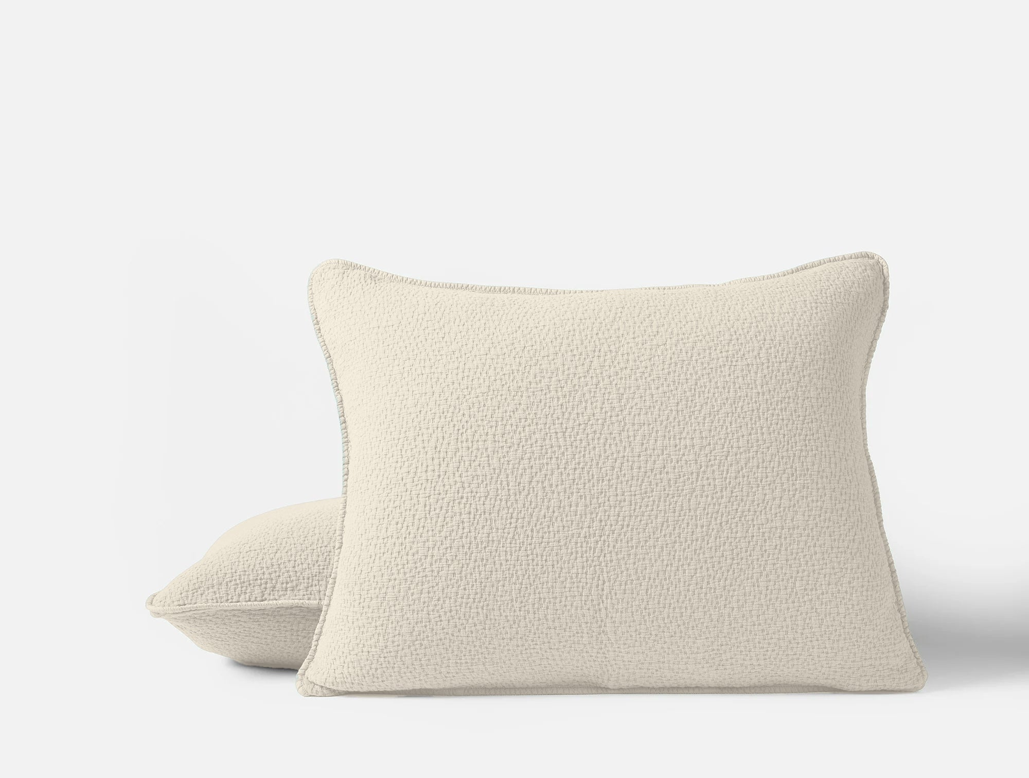 Cascade Organic Matelasse Sham