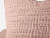 Channel Handstitched Organic Sham - Coyuchi 