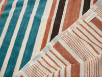 Dawn Stripe Organic Beach Towel - Coyuchi 