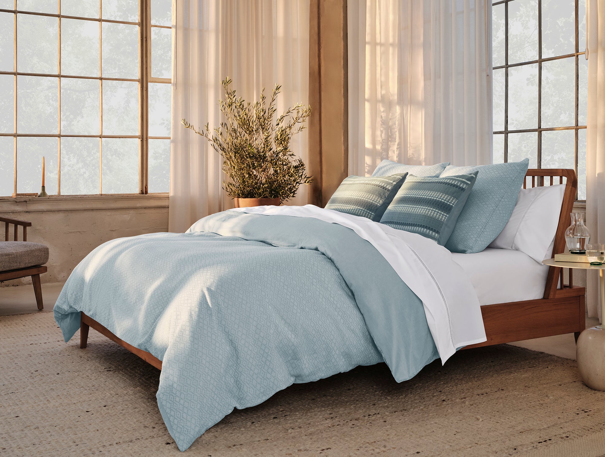 Capitola Organic Duvet Cover - Coyuchi 