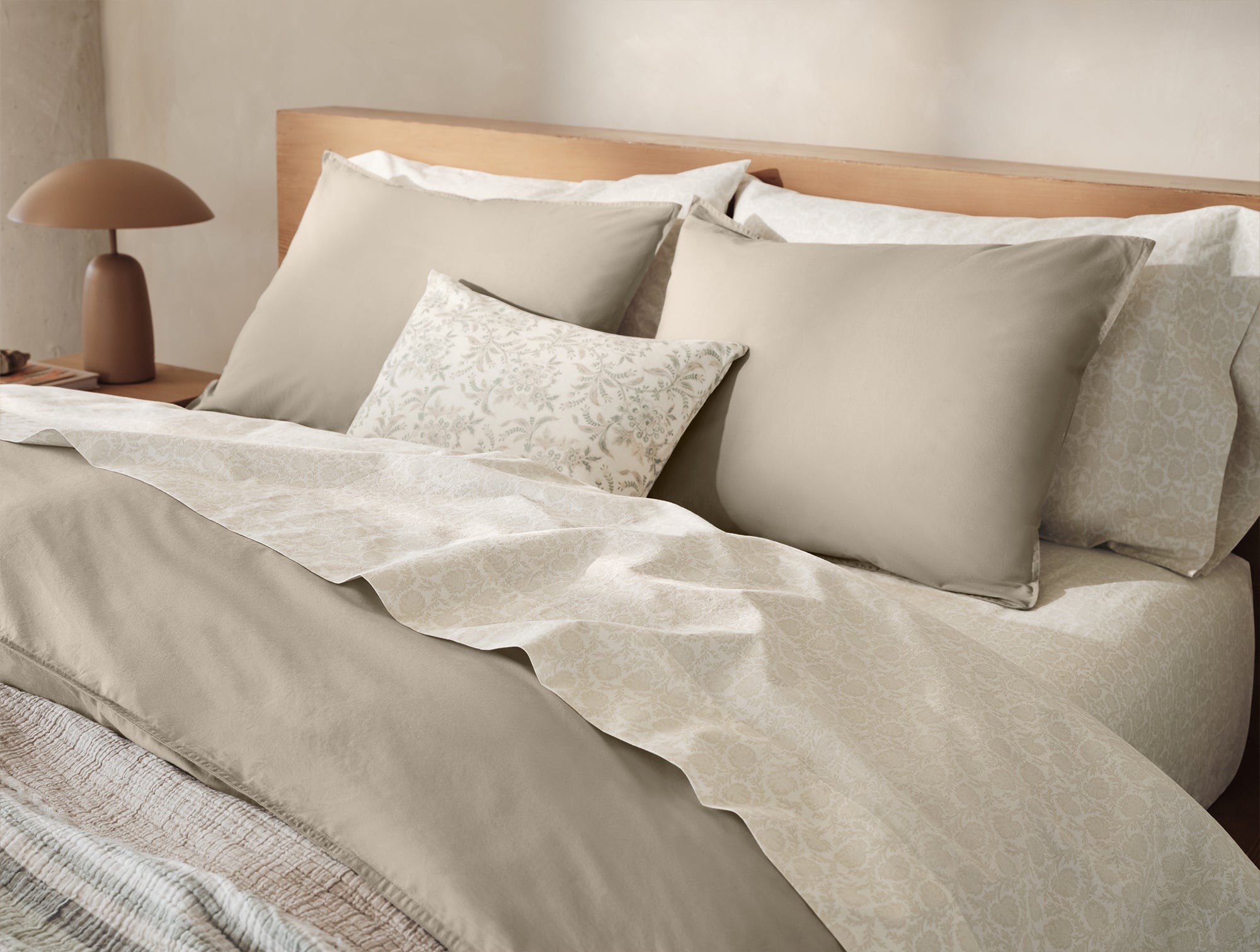 Organic Crinkled Percale Duvet™ Cover