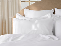 Floret Embroidered Organic Pillowcases - Coyuchi 