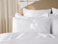 Floret Embroidered Organic Pillowcases - Coyuchi 