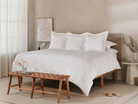 Heritage Organic Jacquard Sham - Coyuchi 
