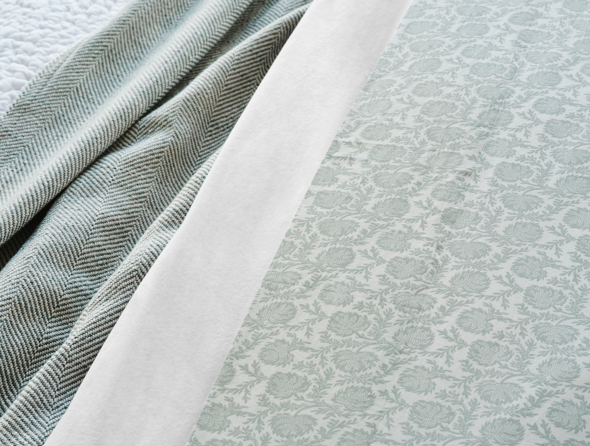 Organic Print Percale Sheet Set - Coyuchi 